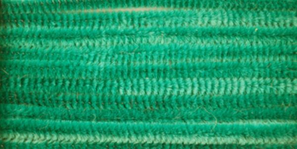 Chenilledraad, 8 mm, 50 cm 10 stuks groen
