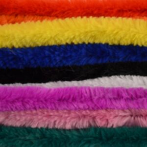 Chenilledraad, 14 mm, 50 cm, 100 stuks, assortiment