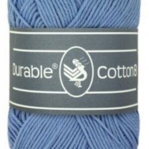 Durable cotton 8, katoenen breigaren/haakgaren, 50 gram, 290 Denim