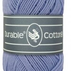 Durable cotton 8, katoenen breigaren/haakgaren, 50 gram, 267 Blue Lilac