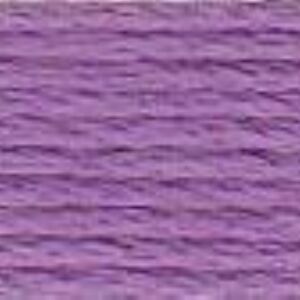 DMC coton perle borduurgaren/koordzijde, 115/5, 25 meter, lichtpaars