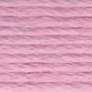 DMC coton perle borduurgaren/koordzijde, 115/5, 25 meter, heel licht magenta roze