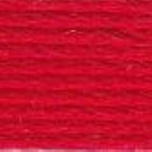 DMC coton perle borduurgaren/koordzijde, 115/5, 25 meter, rood