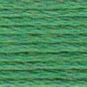 DMC coton perle borduurgaren/koordzijde, 115/5, 25 meter, groen