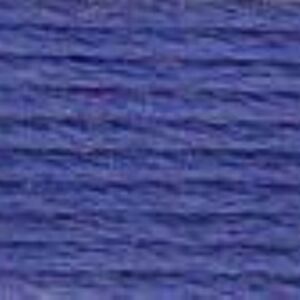 DMC coton perle borduurgaren/koordzijde, 115/5, 25 meter, kobalt