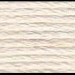 DMC coton perle borduurgaren/koordzijde, 115/8 EA, 200 meter, ecru