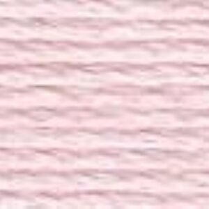 DMC coton perle borduurgaren/koordzijde 116A/8, 80 meter, zachtroze