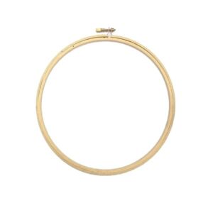 Houten borduurring 21,5 cm