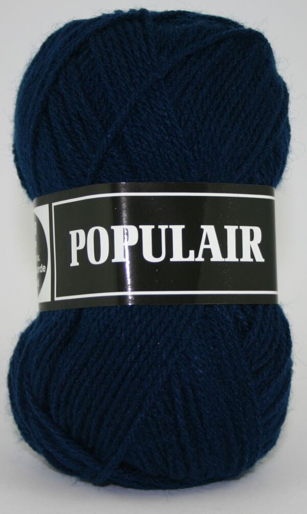 Populair breiwol 50 gram 18 marine