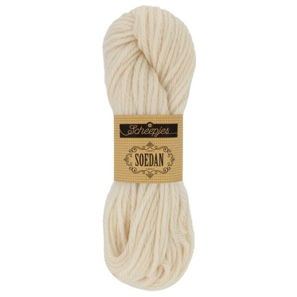 Scheepjes soedanwol 50 gram 1301 wit