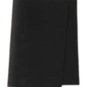 Wolvilt, 450 gr, 180 cm, zwart