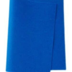 Wolvilt, 450 gr, 180 cm, blauw
