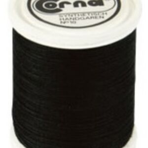 Ijzersterk polyester handgaren, nr.10, 150m, zwart