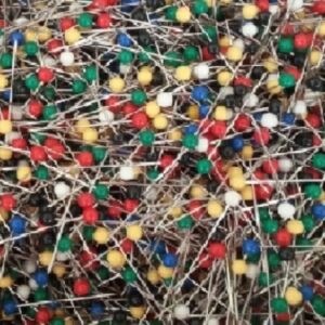 Glaskopspelden 0,6mm 30mm assortiment 1000 stuks