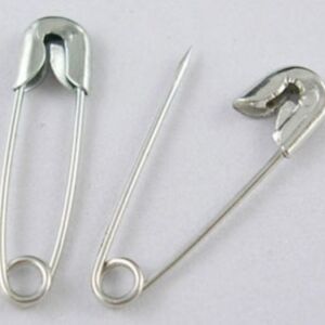 Veiligheidsspelden 28mm, 144 stuks, zilver