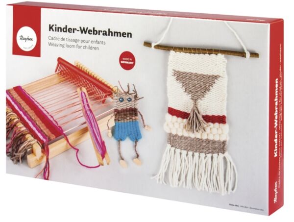 Kinderweefraam, 18,5x29 cm, weefbreedte 16,5 cm
