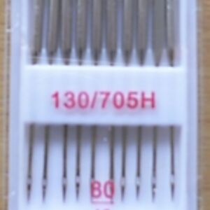 Machinenaalden 705 halfplat 10 stuks no.80