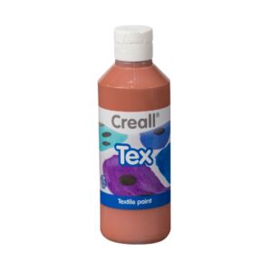Creall-Tex textielverf 500ml 12 bruin