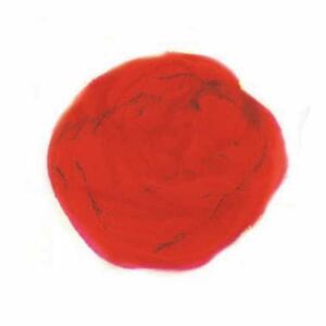 Sprookjeswol/schapenwol, 50 gram, rood