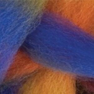 Regenboogwol/lontwol, 45 gram, heldere tinten