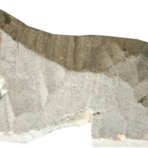 Braziliaans speksteen/zeepsteen sculptuur, 10 cm, kat