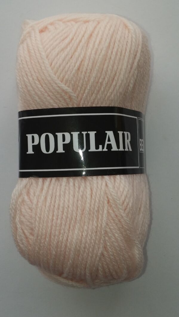 Populair breiwol 50 gram 96 perzik