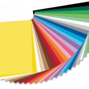 Engels fotokarton 300gr 25x35cm 50v assortiment