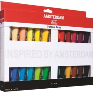 Talens Amsterdam Acrylverf Introset III (assortiment 24 x 20 ml)