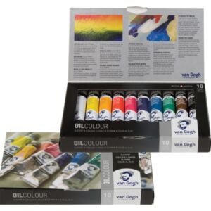 Talens Van Gogh olieverf, basisset 02C410, 10 x 20 ml