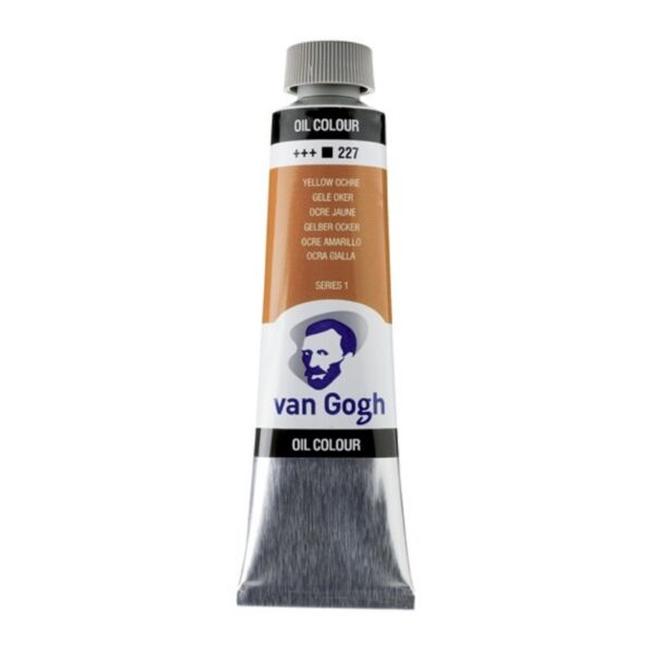 Talens van Gogh Olieverf, tube 40 ml, 227 gele oker