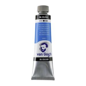 Talens van Gogh Olieverf, tube 40 ml, 535 Ceruleumblauw phtalo