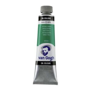 Talens van Gogh Olieverf, tube 40 ml, 675 Phtalogroen