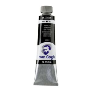 Talens van Gogh Olieverf, tube 40 ml, 701 ivoorzwart