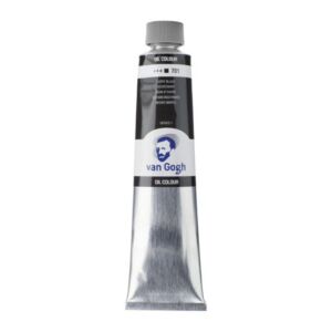 Talens van Gogh Olieverf, tube 200 ml, 701 Ivoorzwart