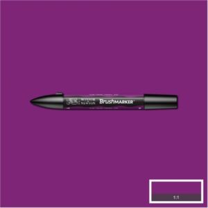 WN Brushmarker/Illustratormarker duo-point, plum (V735)