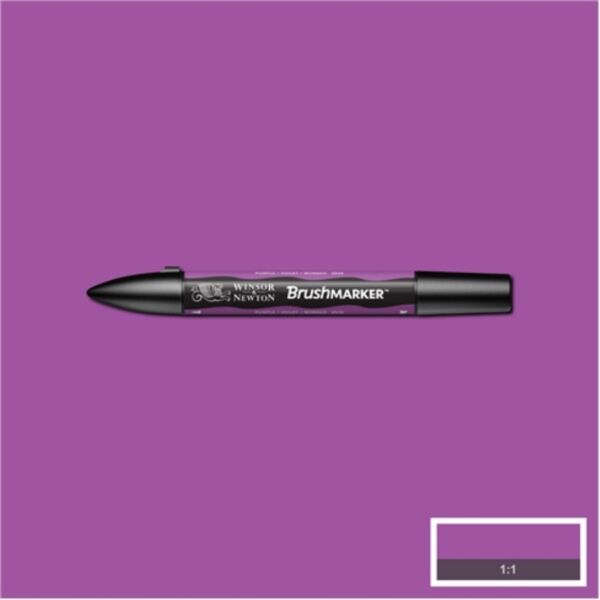WN Brushmarker/Illustratormarker duo-point, purple (V546)