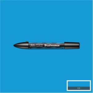 WN Brushmarker/Illustratormarker duo-point, cadet blue (B336)