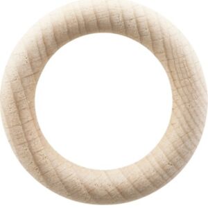 Houten ring, 55 x 9 mm