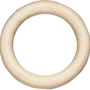 Houten ring, 85 x 13 mm
