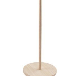 Houten standaardje voor styropor torso, 16 cm