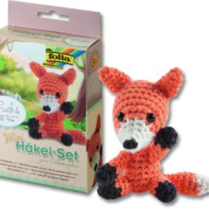 Haakpakketje, 7-9 cm, vos