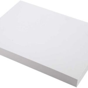 Wit tekenpapier, 170gr, 125 vel, 50x65cm