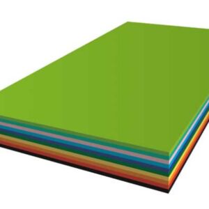 Gekleurd tekenpapier, 160gr, A3, 250 vel assortiment