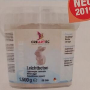 Licht beton/gietbeton, 600 gram