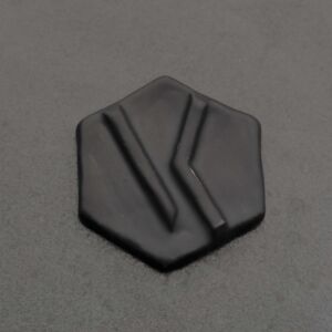 Ve-Ka poederglazuur GL1164, 500gr, mat, zwart