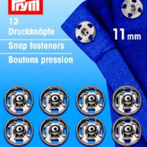 PRYM Opnaaibare drukknopen, 12 stuks, 11 mm