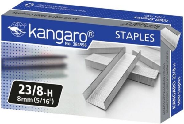 Nietjes voor tacker, 23/8, 1000 stuks
