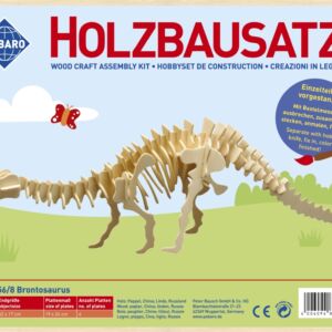 Houten bouwpakket / 3D puzzel Brontosaurus
