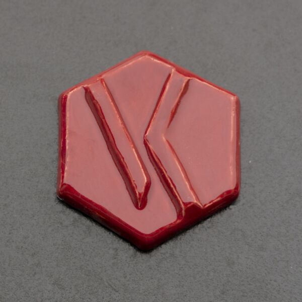 Ve-Ka kwastglazuur, 230 ml, glanzend, vuurrood
