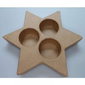 Eco shape theelichthouder ster 15 cm